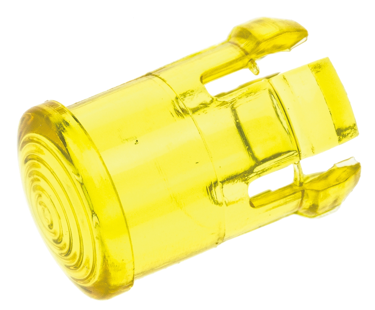 Visual LED Lens Cap for use with Through-Hole LEDs