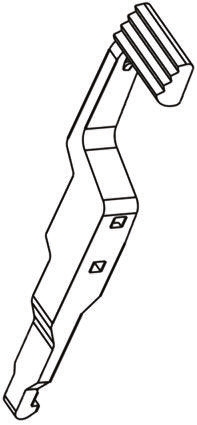 HARTING, 09 06 Locking Lever for use with DIN 41612 Connector
