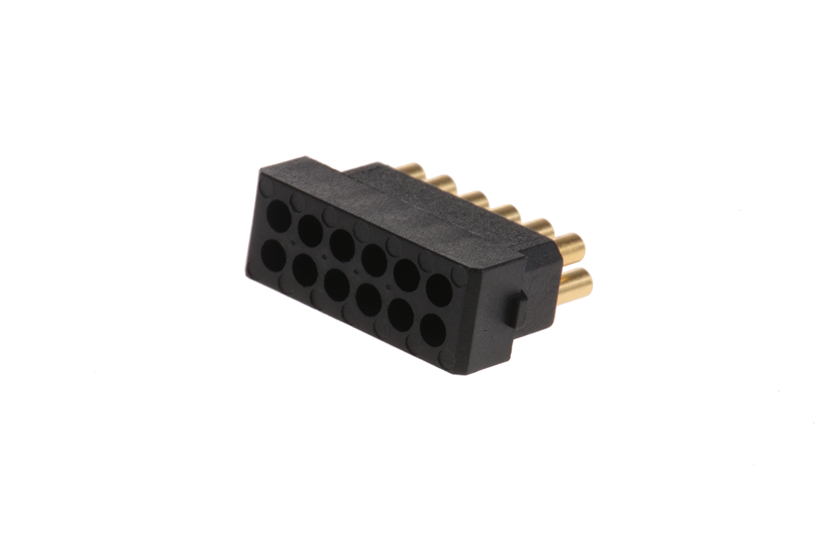 HARWIN Datamate Connector Kit Containing 12 way DIL Female Shell, Crimps