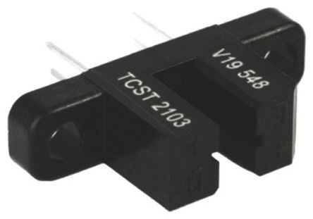 TCST2103 Vishay, Through Hole Slotted Optical Switch, Phototransistor Output