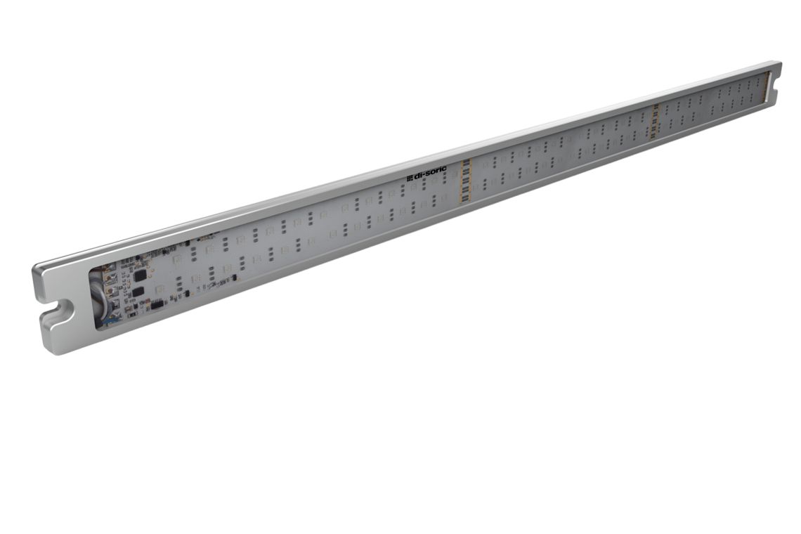 Di-Soric SBP-RGB Series Blue, Green, Orange, Red, White, Yellow Signal Tower, 8 Lights, 18 → 30 V, Mounting