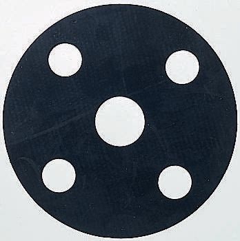 Georg Fischer Plastic Pipe Fitting Flat Gasket, 2in