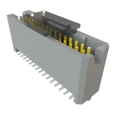 Samtec TFM Series Vertical Surface, Through Hole PCB Header, 30 Contact(s), 1.27 mm Pitch, 2 Row, Shrouded