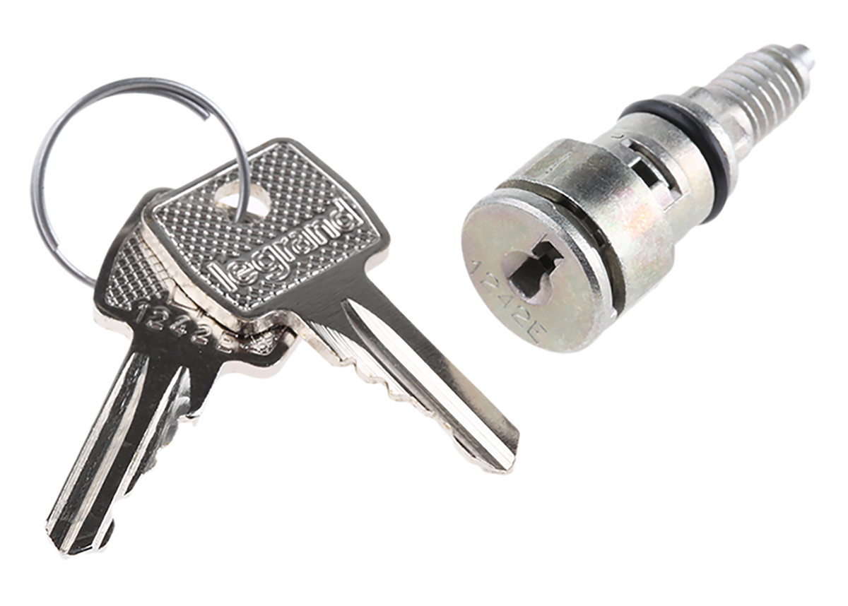 Legrand Key Barrel with 1242 E barrel For Use With Atlantic Enclosure, Marina Enclosure