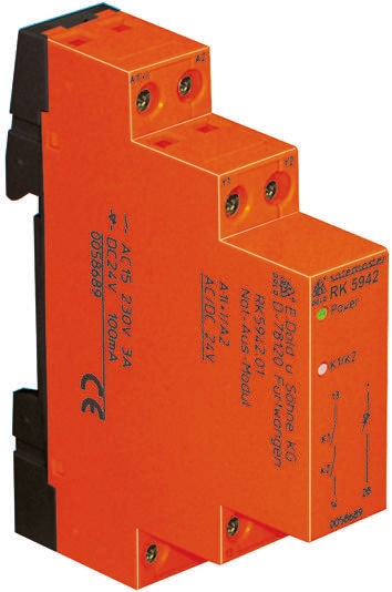 Dold Safemaster RK5942 Safety Relay 24V ac/dc, Single Channel