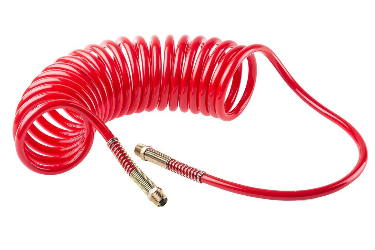 RS PRO 4m, Polyurethane Recoil Hose, with BSPT 3/8 connector