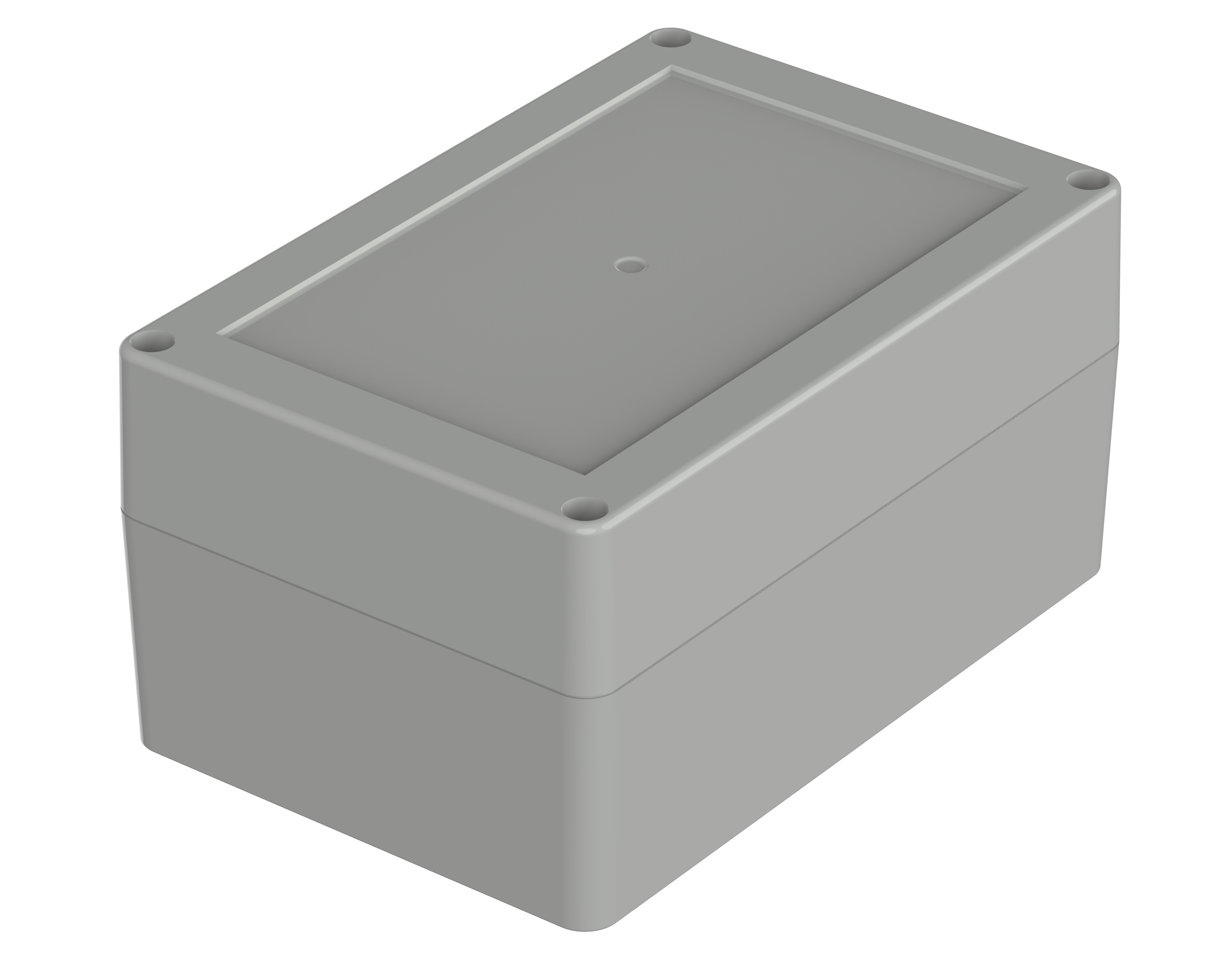 Bopla Euromas X Series Light Grey ABS Enclosure, IP66, IP68, IK07, Light Grey Lid, 150 x 100 x 75mm