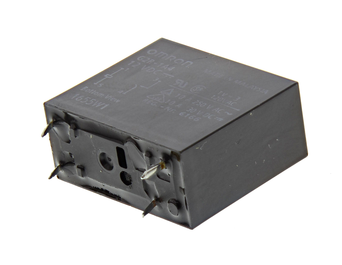 Omron PCB Mount Power Relay, 12V dc Coil, 8A Switching Current, SPST