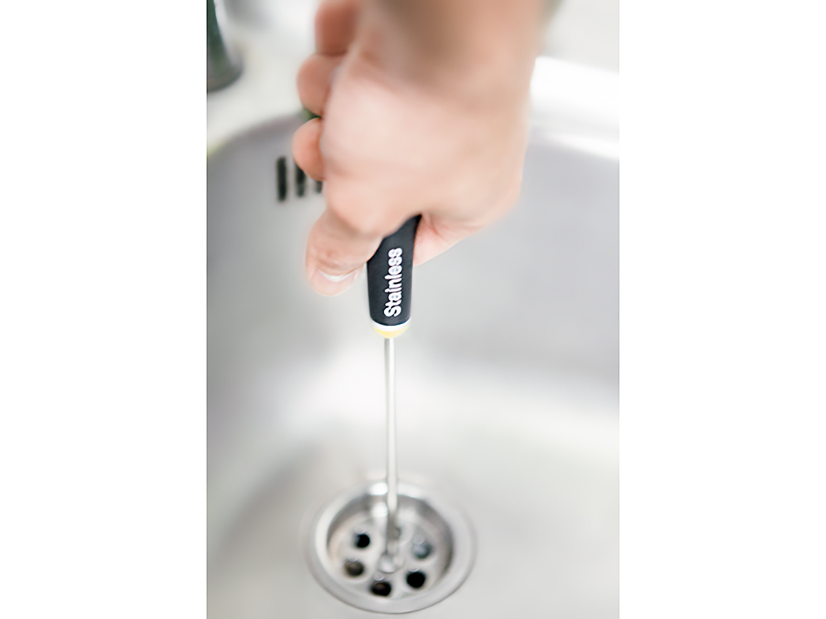 Bahco Slotted  Screwdriver, 3 x 0.5 mm Tip, 60 mm Blade, 182 mm Overall