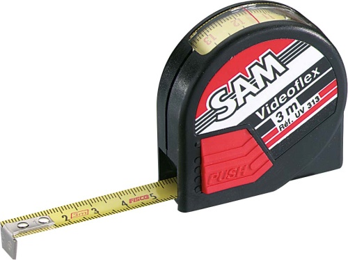SAM LU 3m Tape Measure, Metric