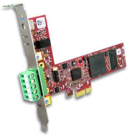 Hilscher 1 PCI Express 5 Pin COMBICON PCI Serial Card