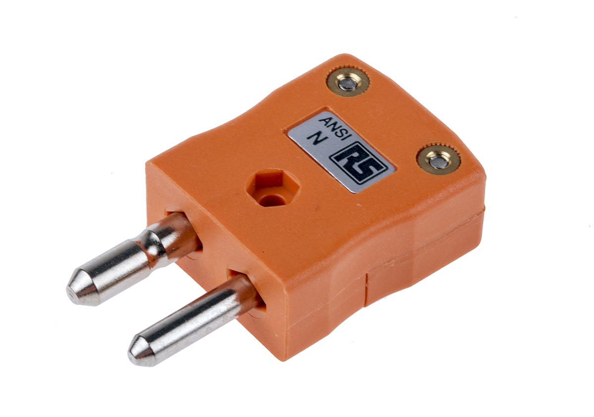 RS PRO Standard Thermocouple Connector for Use with Type N Thermocouple, 6mm Probe, ANSI, RoHS Compliant Standard