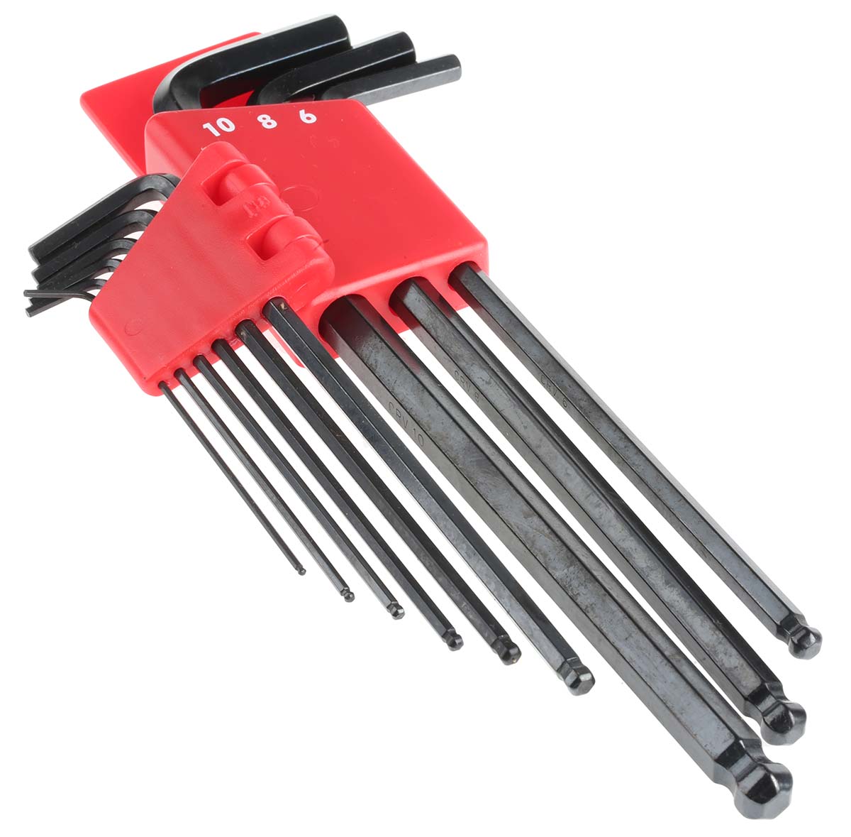 RS PRO 9 piece L Shape Metric Hex Key Set, 1.5mm