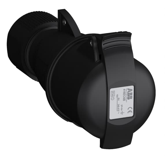 Amphenol Industrial, 2CMA1 IP44 Red 3P+N+E Industrial Power Socket, Rated At 16A, 415 V