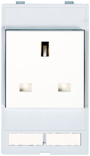 Murrelektronik Limited White 1 Gang Plug Socket, 2 + PE Poles, 13A