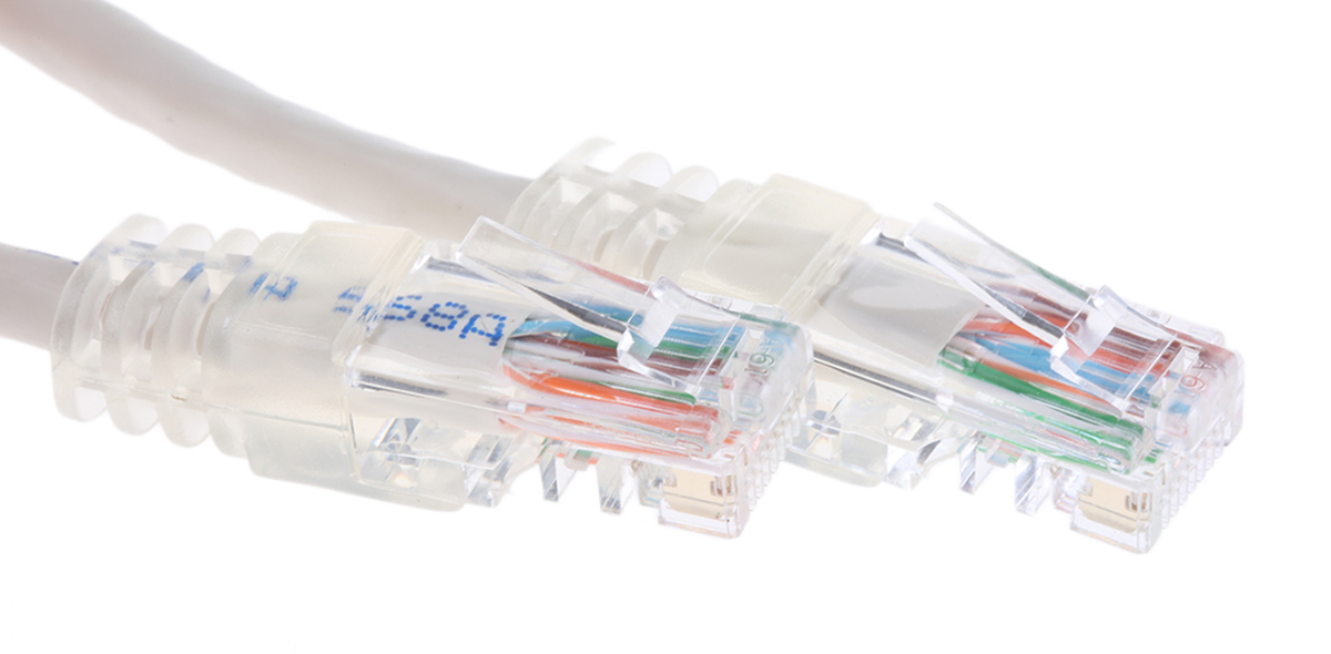 Decelect, 0.5m Cat5, Grey RJ45 to Male RJ45 Male, U/UTP Unshielded, Terminated