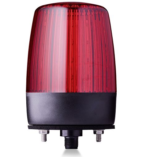 AUER Signal PDMC5 Series Red Flashing, Rotating, Steady, Strobe Beacon, 24 V ac/dc, Horizontal, Tube Mounting,