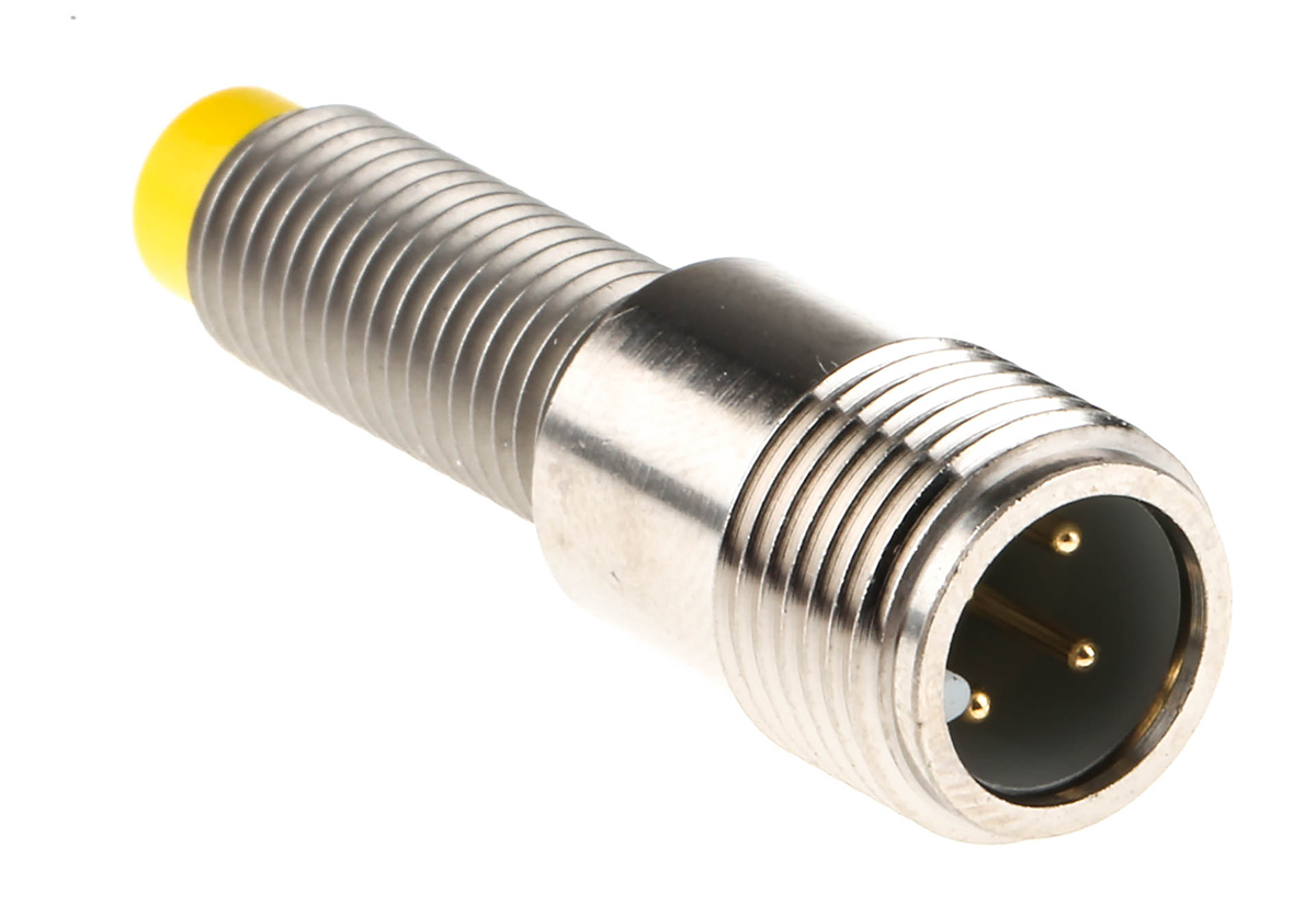 Turck Inductive Threaded Barrel Proximity Sensor, M8, 3 mm Detection, NAMUR, 8.2 V dc