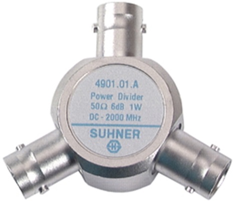 Huber+Suhner RF Power Divider, 2-Port, 3GHz Max