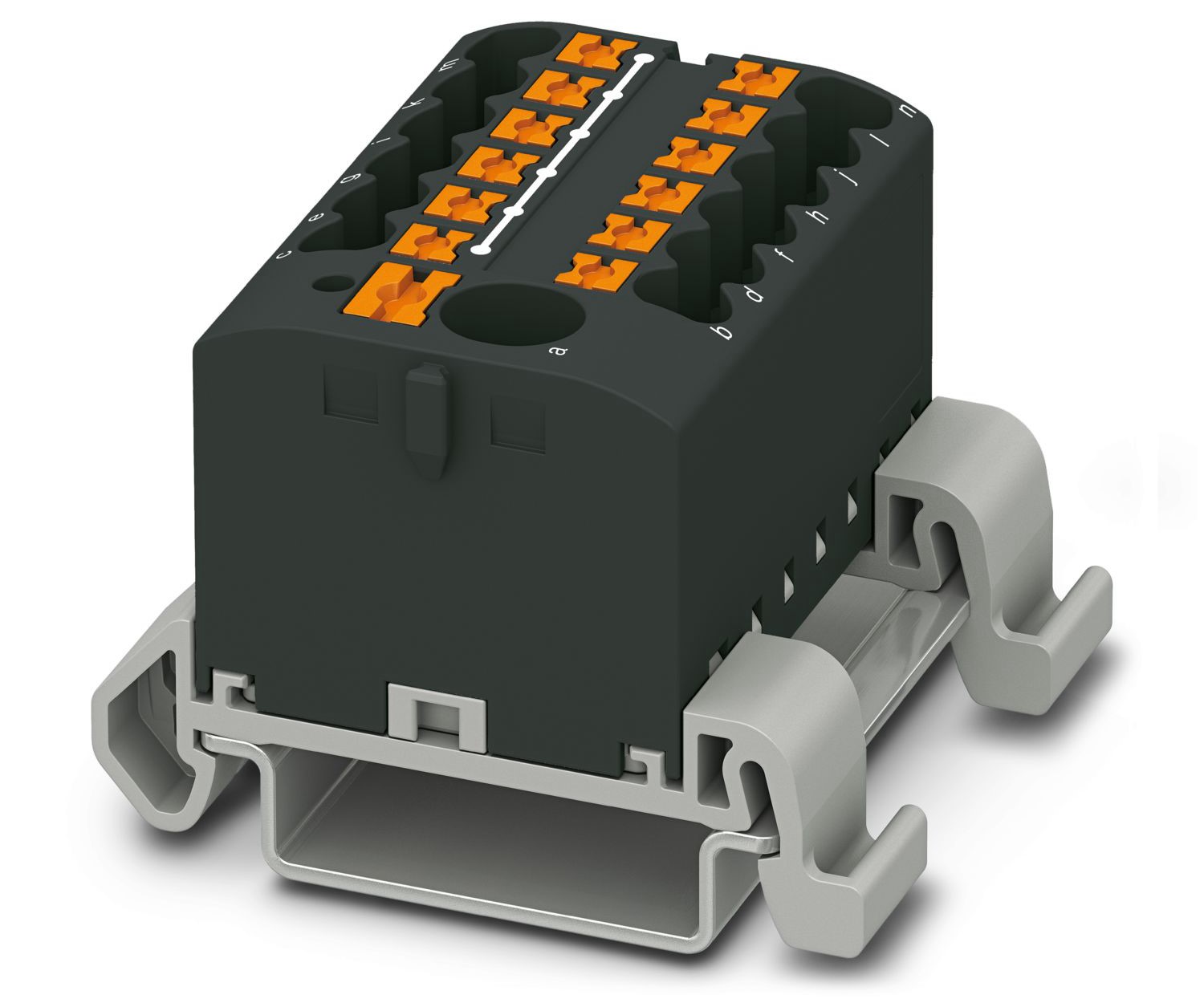 Phoenix Contact Distribution Block, 13 Way, 4mm², 24A, 690 V, Black