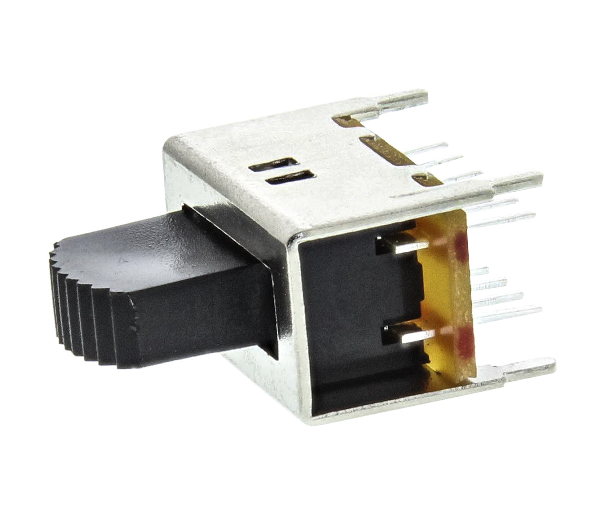 TE Connectivity PCB Slide Switch 4PDT Latching 300 mA @ 4 V dc Top