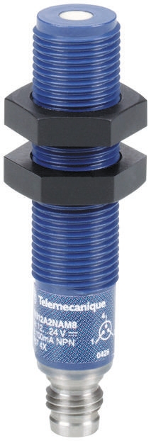 Telemecanique Sensors Ultrasonic Threaded Barrel Proximity Sensor, M18, 500 mm Detection, PNP NO, 12 → 24 V dc