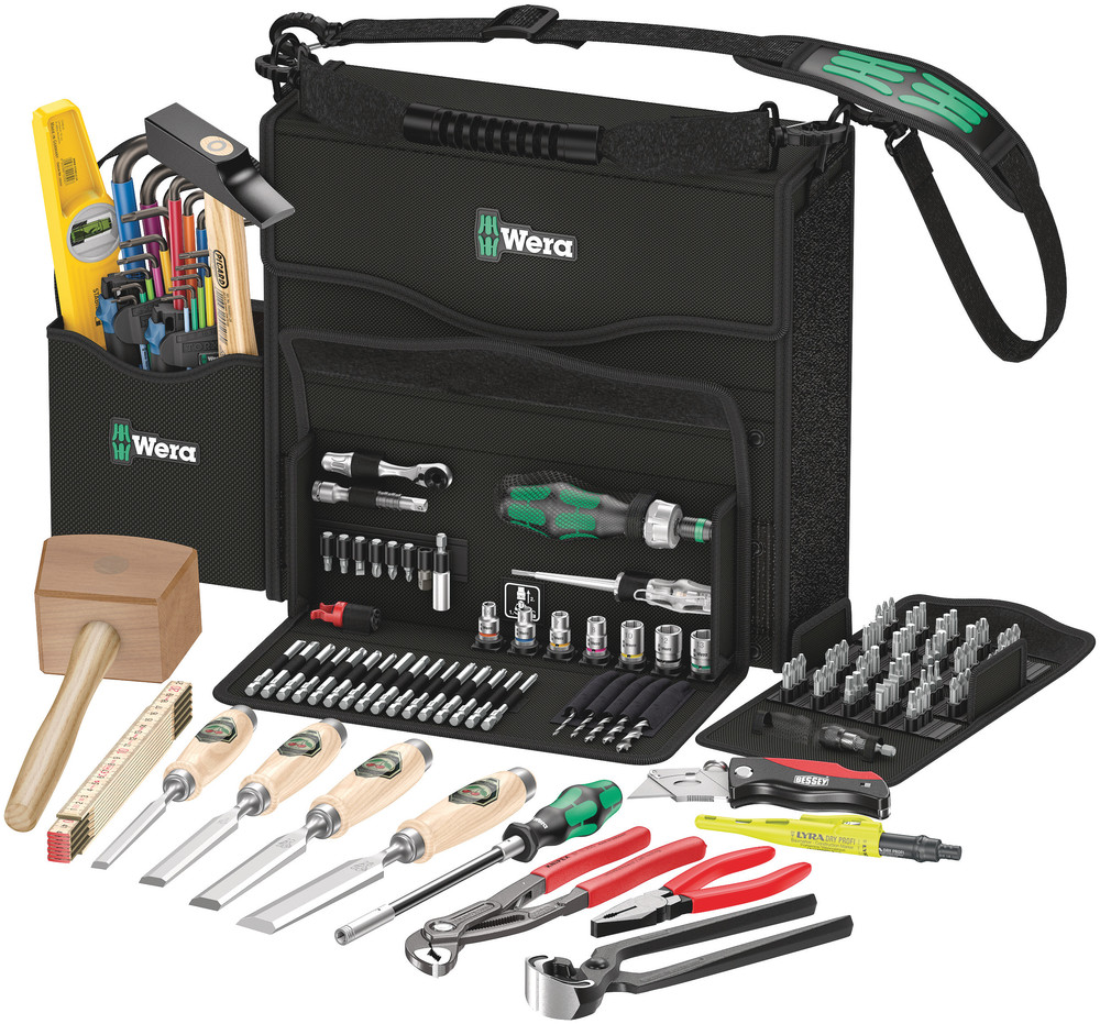Wera 134 Piece Tool Kit with Bag
