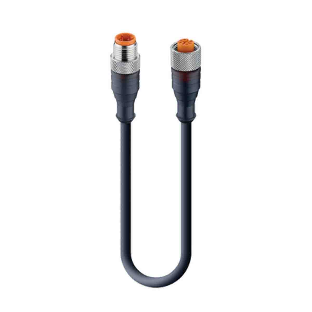 Lumberg Automation Female 4 way M12 to Unterminated Free End Sensor Actuator Cable, 10 m