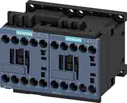 Siemens SIRIUS Reversing Contactor, 24 V dc Coil, 3-Pole, 16 A, 7.5 kW, 3NO