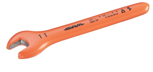SAM Open Ended Spanner, 10mm, Metric, 120 mm Overall, VDE/1000V