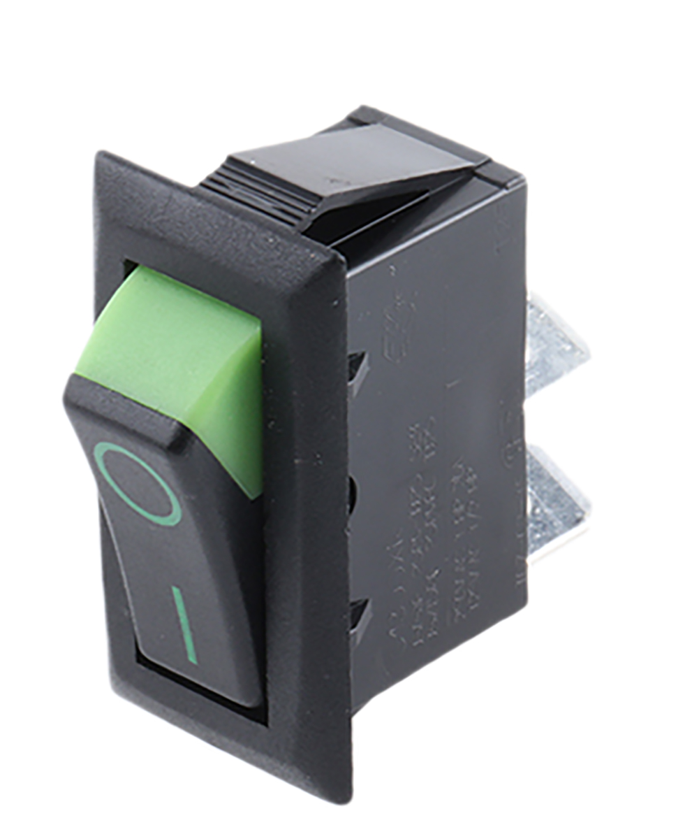 Arcolectric (Bulgin) Ltd SPST, On-Off Rocker Switch Panel Mount