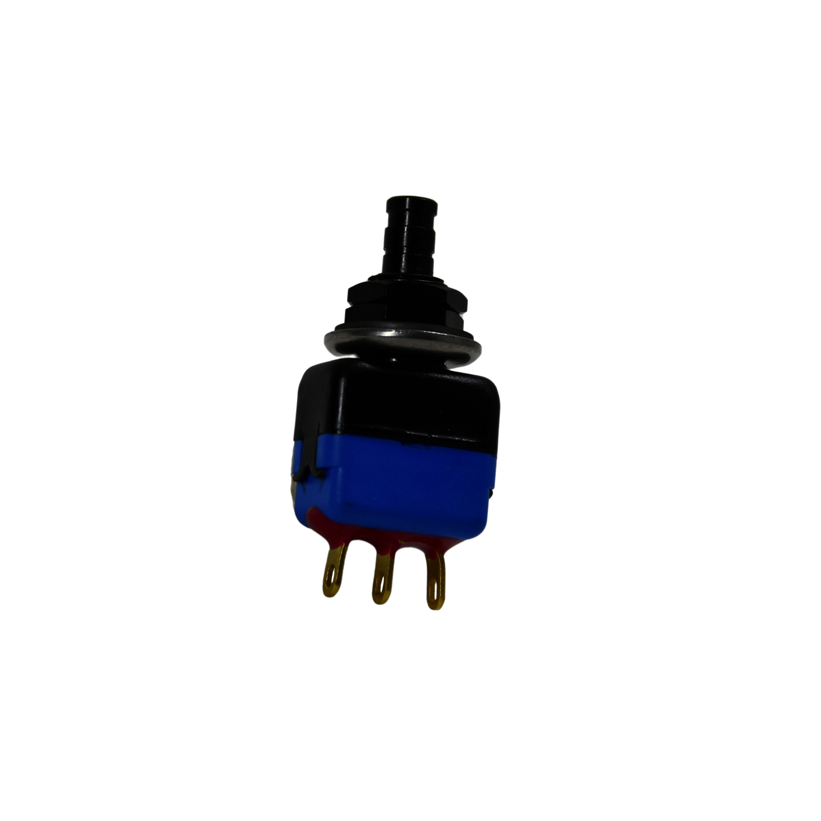 APEM 1300 Series Series Push Button Switch, On-(On), Panel Mount, 6.35mm Cutout, SPST, 30V dc