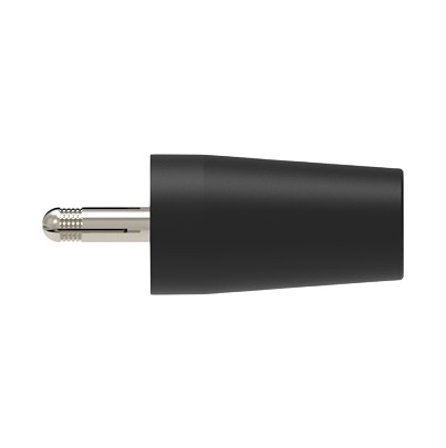 Schutzinger Black Female Banana Connector, 4 mm Connector, Screw Termination, 32A, Nickel Plating