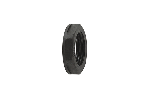 HellermannTyton Locknut, Cable Conduit Fitting, 63mm Nominal Size, M63, Black