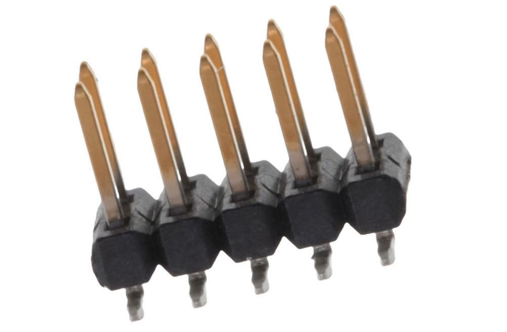 Molex C-Grid Series Straight Surface Pin Header, 10 Contact(s), 2.54 mm Pitch, 2 Row, Unshrouded