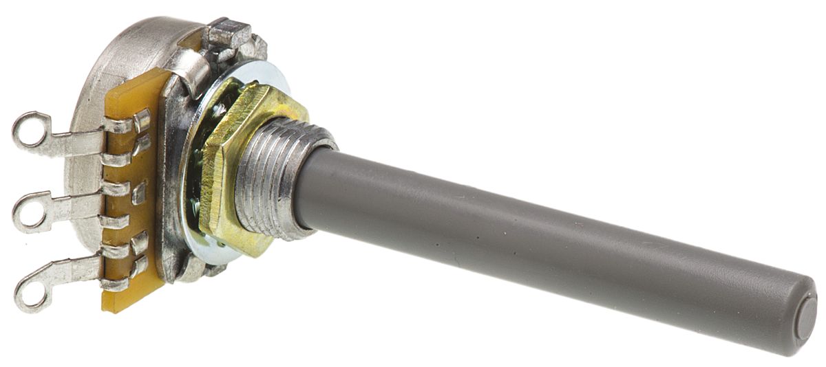 TE Connectivity 23 22kΩ Rotary Potentiometer 1-Gang Panel Mount, 23ESA223MMF50N