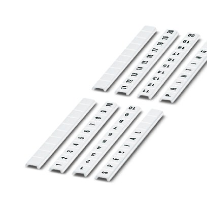 Phoenix Contact, ZBF Marker Strip for use with  for use with Terminal Blocks