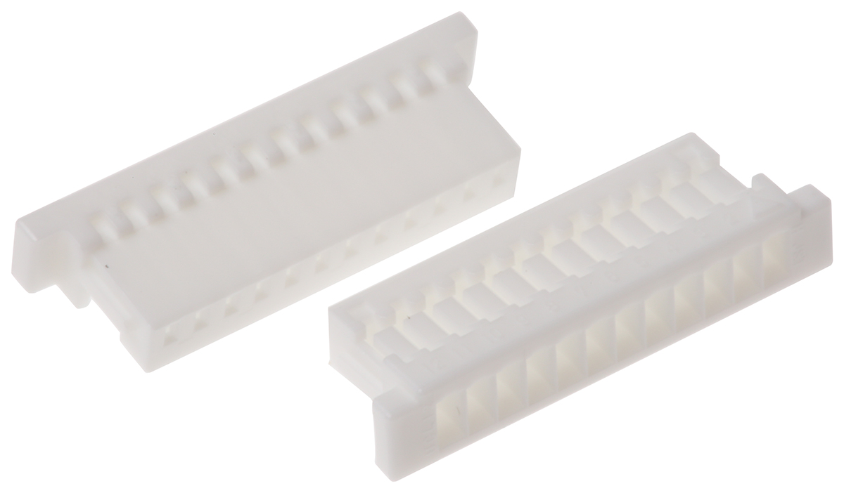 JST, SH Female Connector Housing, 1mm Pitch, 12 Way, 1 Row