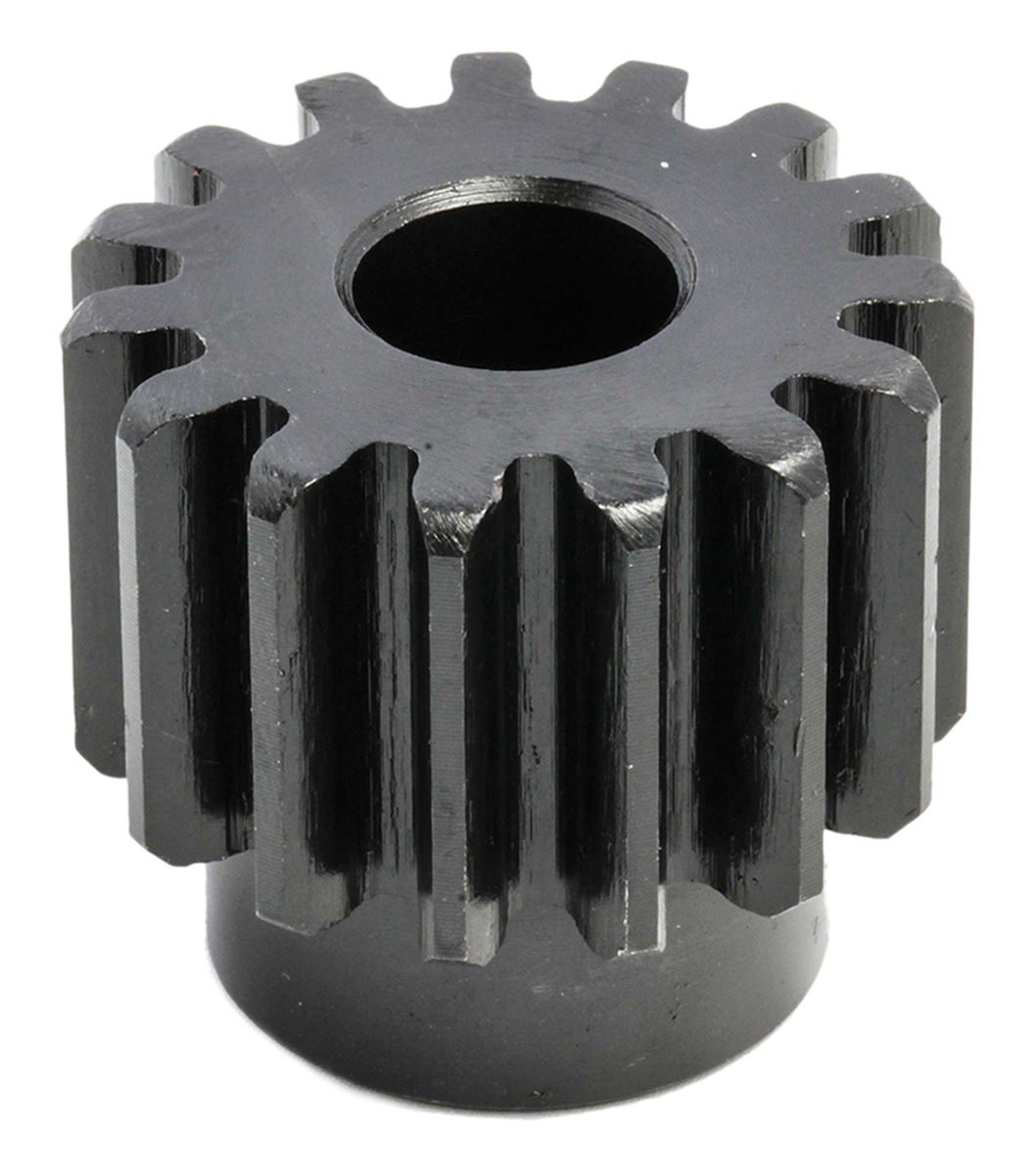 RS PRO Steel 15 Teeth Spur Gear, 2 Module, 12mm Bore Diam, 30mm Pitch Diam, 24mm Hub Diam