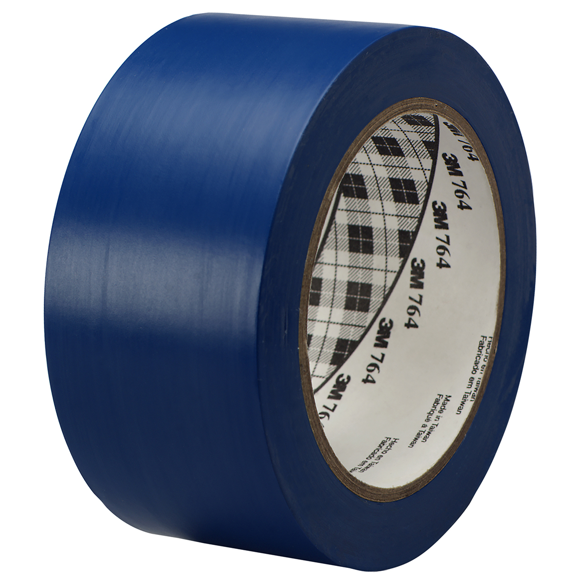 3M 764 Blue PVC 33m Lane Marking Tape, 0.125mm Thickness