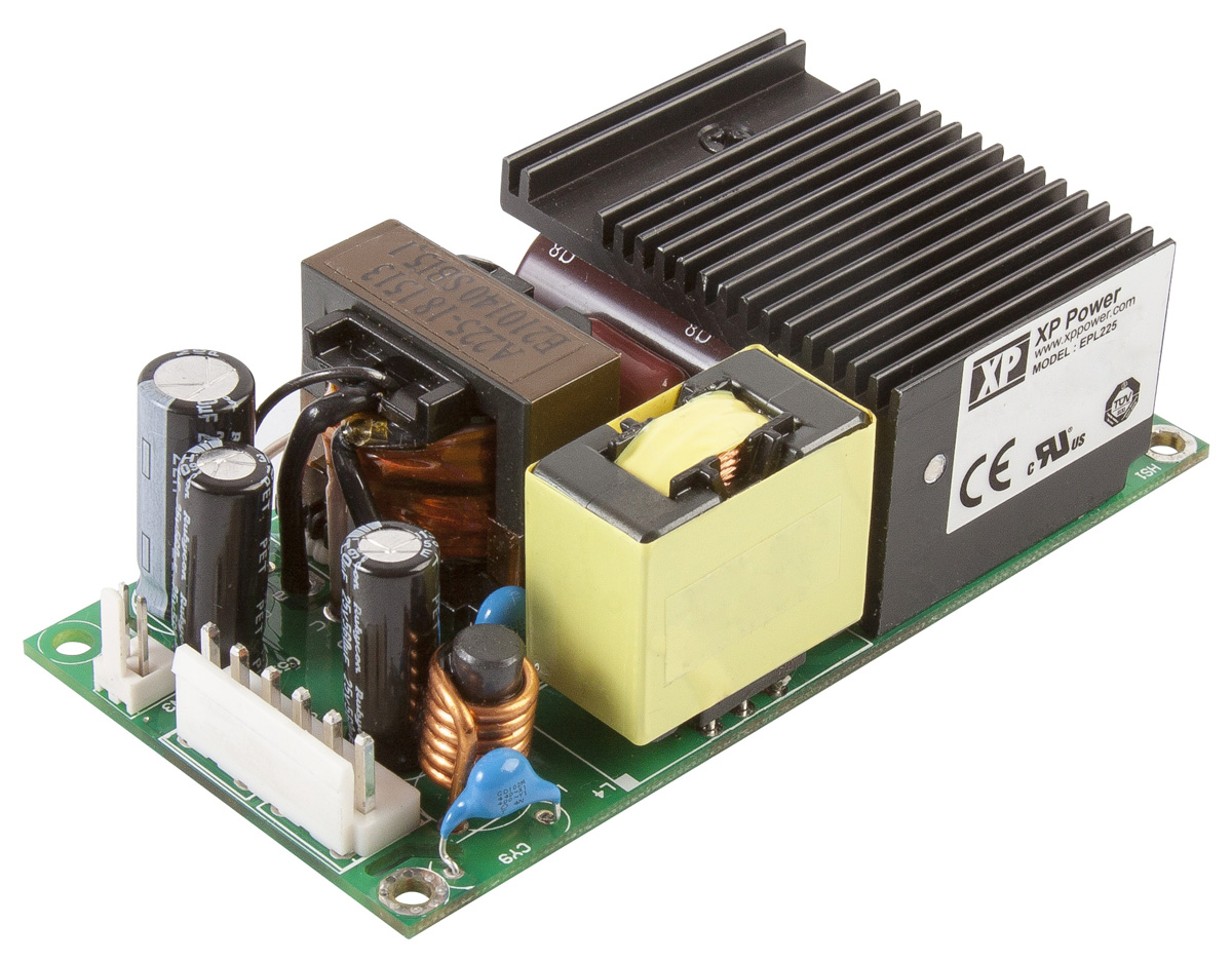 XP Power Switching Power Supply, EPL225PS24 , 24V dc, 9.38A, 225W, 1 Output, 85 → 264V ac Input Voltage