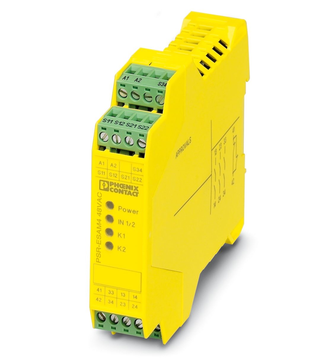 Phoenix Contact PSRclassic PSR SCP Safety Relay 230V ac/dc, Dual-Channel 3 Safety Contacts