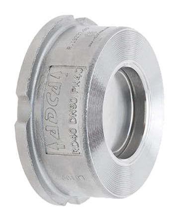 Valsteam ADCA Stainless Steel Single Check Valve 3/4in