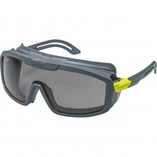 uvex i-guard Anti-Mist UV Safety Glasses, Grey PC Lens