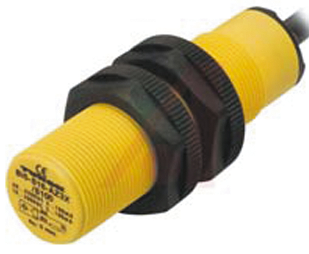 Turck Capacitive Threaded Barrel Proximity Sensor, M18, 5 mm Detection, PNP NO, 10 → 65 V dc
