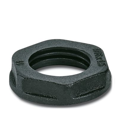 Phoenix Contact Black Polyamide Cable Gland Locknut, M20mm Thread
