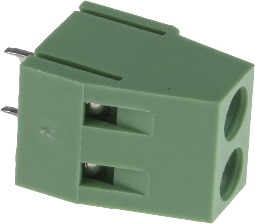 RS PRO PCB Terminal Block, 2-Contact, 5mm Pitch, Through Hole Mount, 1-Row, Screw Termination