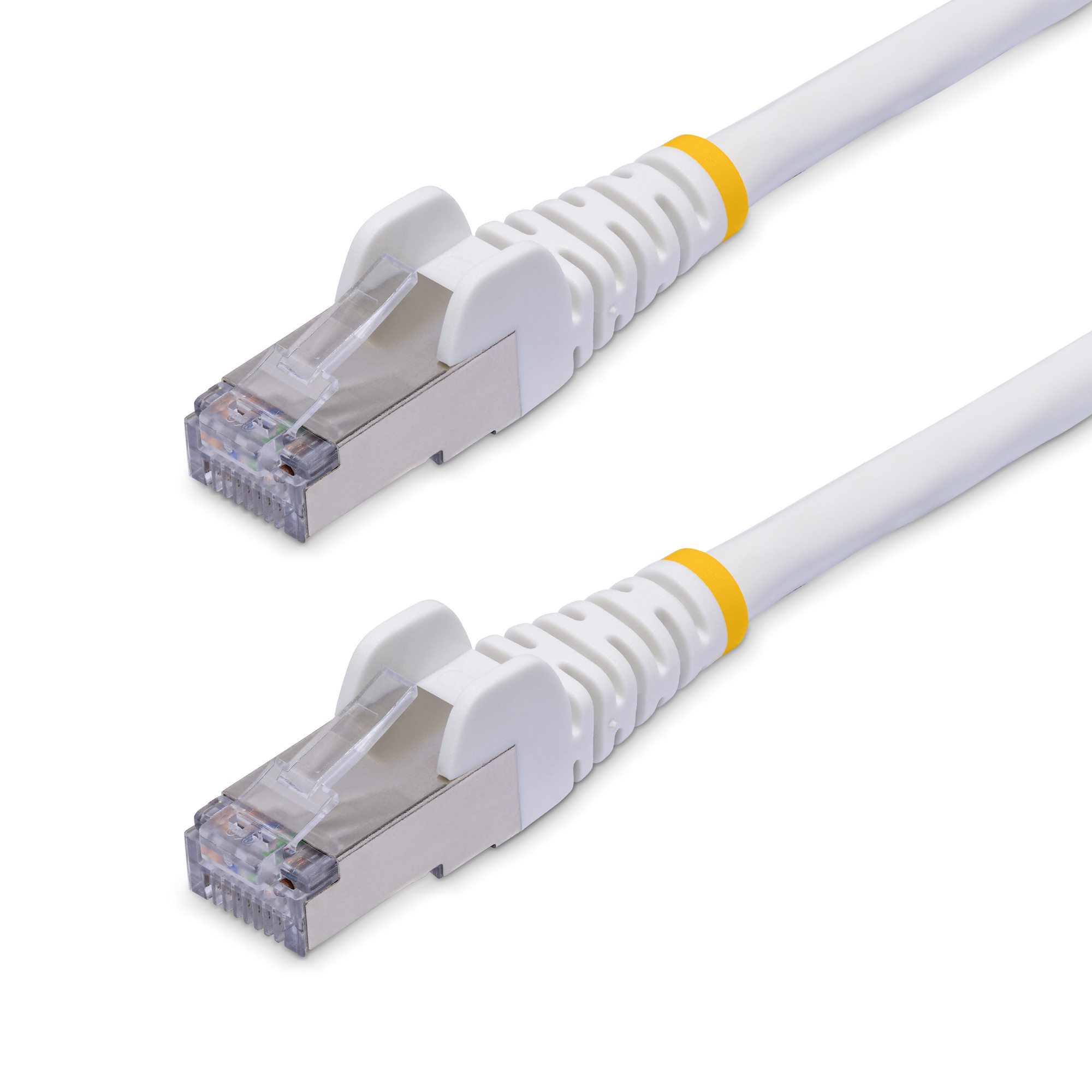 StarTech.comNLWH, 12m Cat8, White RJ45 to Male RJ45 Male, S/FTP, Terminated LSZH Sheath