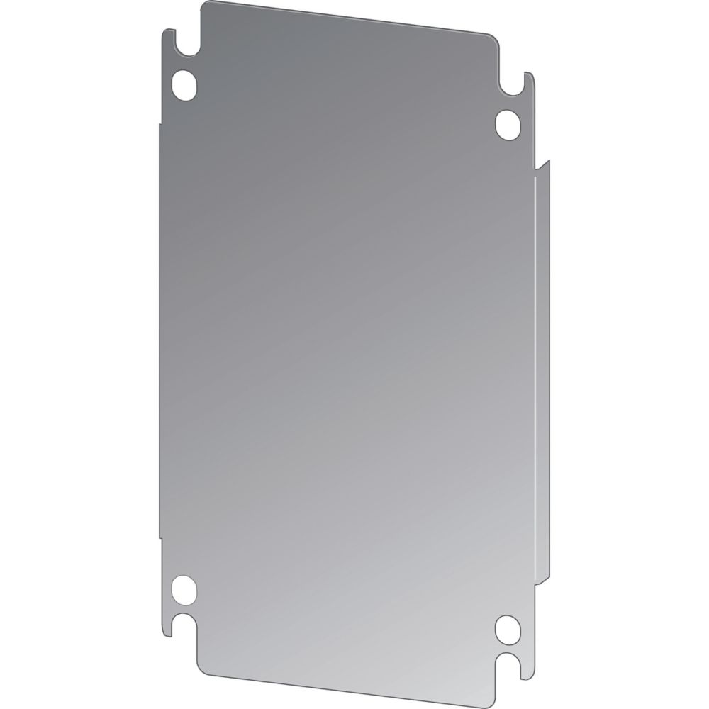 Eaton Grey Mounting Plate Steel Faceplates & Mounting Plates