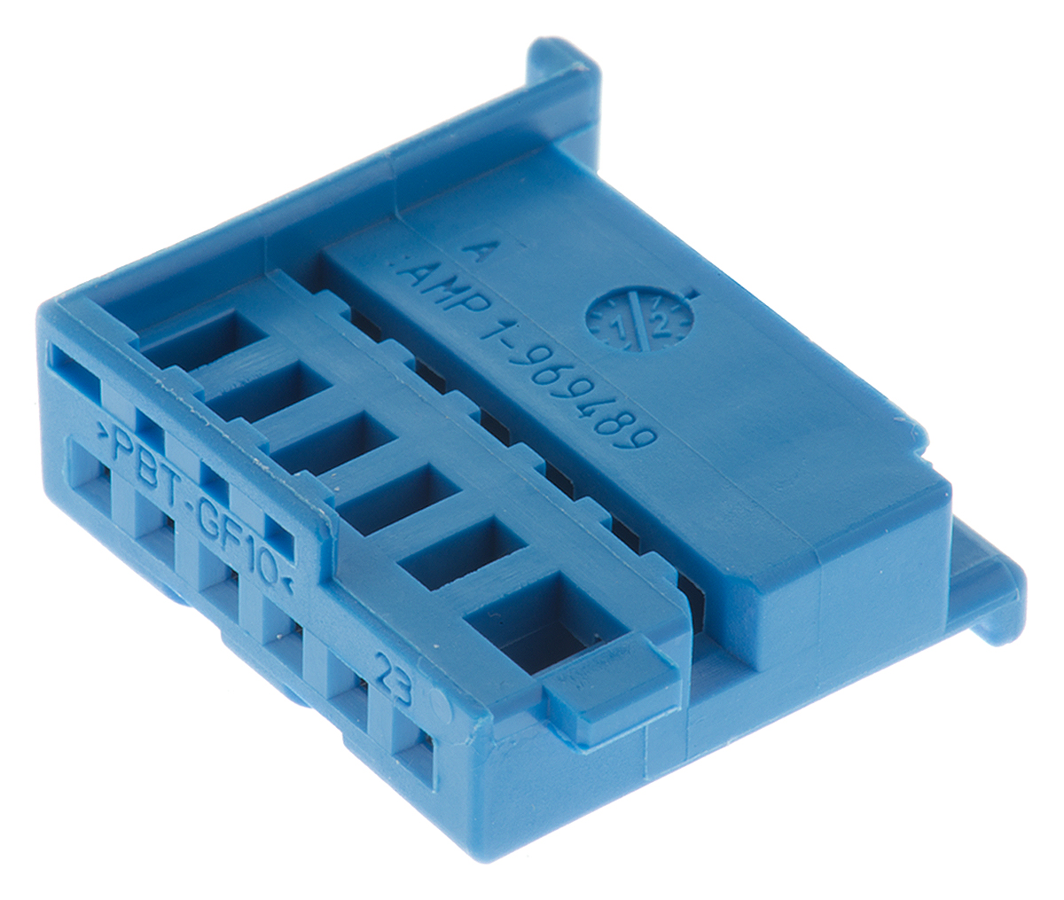 TE Connectivity, Micro Quadlok System Automotive Connector Socket 6 Way 1-969489-4